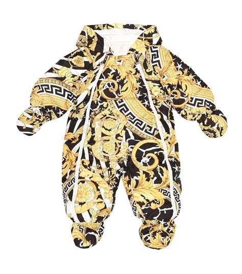 doudou versace bebe|Versace newborn dress.